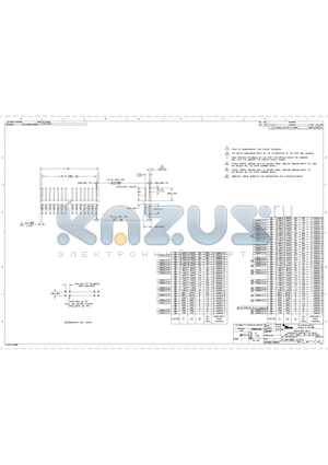 1-103542-8 datasheet - HEADER ASSY, MOD II, UNSHRUDED, COMPLIANT PIN, DOUBLE, ROW .100 X .100C/L, WITH .025 SQ POSTS
