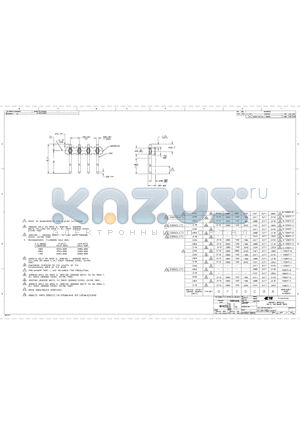 1-103577-3 datasheet - ASSEMBLY, BANDOLIER, .100 CL, .025 SQUARE POSTS
