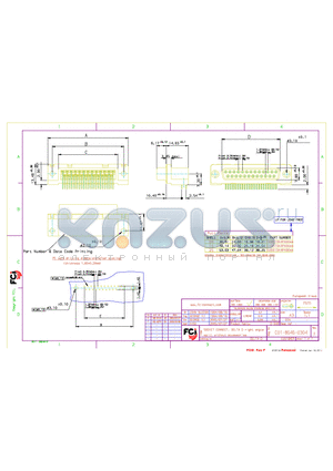 C01-8646-0304 datasheet - SOCKET CONNECT. DELTA D RIGHT ANGLE SPILL WITHOUT ACCESSORIES