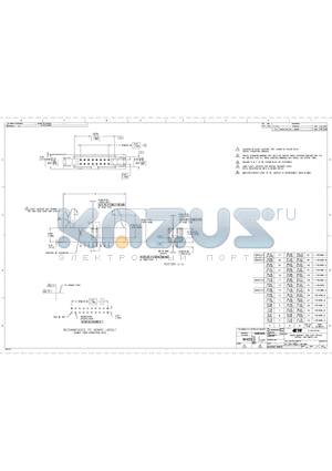 1-1761686-6 datasheet - HEADER ASSEMBLY, LONG EJECT LATCHES
