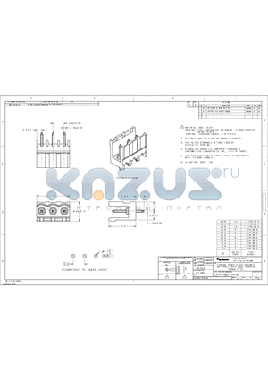 1-1776138-0 datasheet - TERMINAL BLOCK HEADER ASSEMBLY, 180 DEGREE, OPEN ENDS, STACKING 5.00mm PITCH