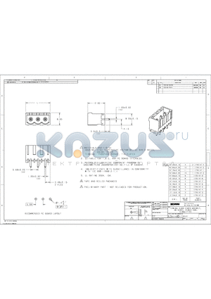 1-1776147-1 datasheet - TERMINAL BLOCK HEADER ASSEMBLY, 180 DEGREE, CLOSED ENDS, 5.08mm PITCH