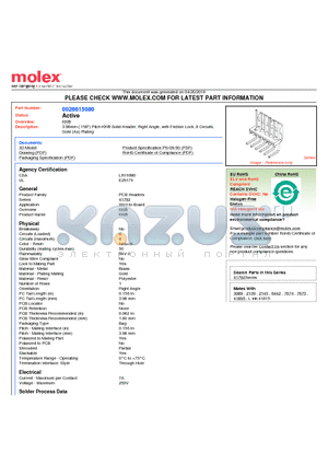 41792-0025 datasheet - 3.96mm (.156