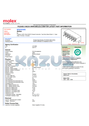 300204C datasheet - 5.08mm (.200