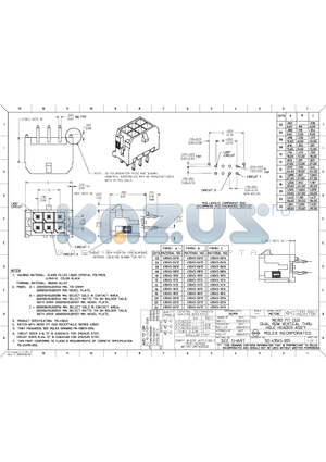 43045-1214 datasheet - MICRO FIT (3.0) DUAL ROW VERTICAL THRU HOLE HEADER ASSY