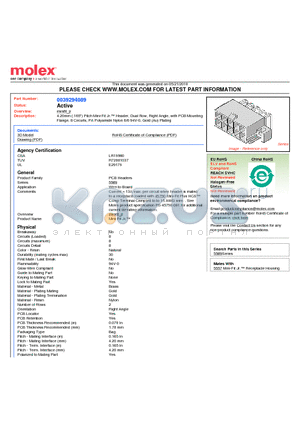 A556908AG1210 datasheet - 4.20mm (.165