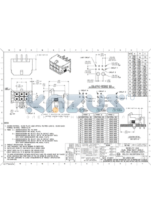 43045-2400 datasheet - MICRO-FIT (3.0) DUAL ROW RIGHT ANGLE THRU HOLE HEADER ASSY