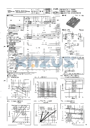D2W215DF18 datasheet - 15Arms 120,240Vrms
