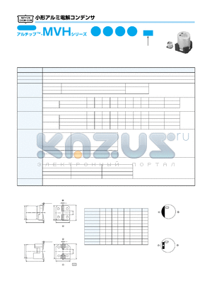 EMVH100ADA101MF80G datasheet - EMVH500ADA330MF80G