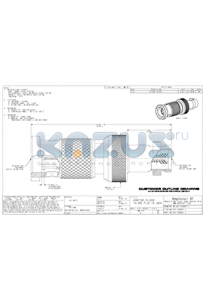 APH-HDBNCP-J_1010 datasheet - ADAPTOR,75 OHM HD-BNC PLUG TO JACK