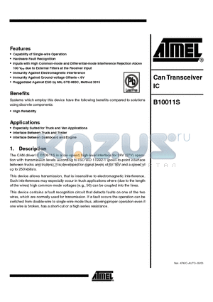 B10011S-MFPG3Y datasheet - Can Transceiver IC