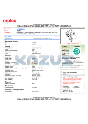 AA-5220T datasheet - Flag Avikrimp Quick Disconnect