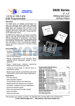 D828H8EX-6 datasheet - 2