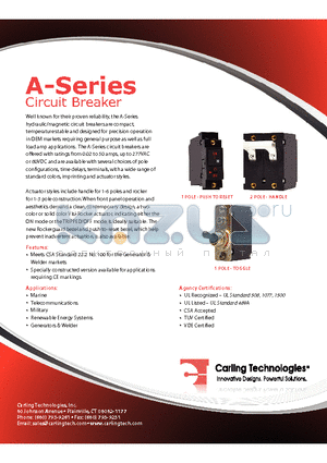 AA3-B0-10-450-1B1-C datasheet - Circuit Breaker