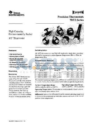 7BT2F2G-361 datasheet - HIGH CAPACITY ENVIRONMENTALLY SEALED