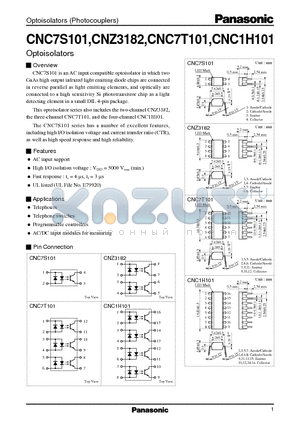 CNZ3182 datasheet - Optoisolators
