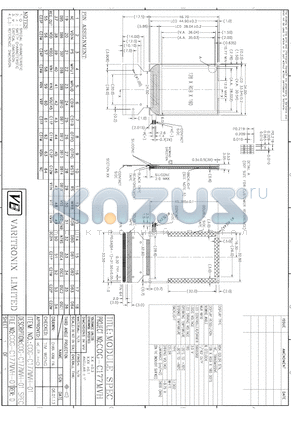 COG-C177MVH-01 datasheet - MODULE SPEC