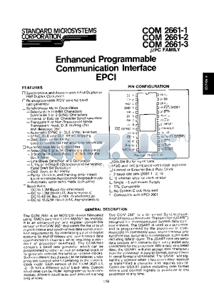 COM2661-2 datasheet - Enhanced Programmable Communication Interface EPCI