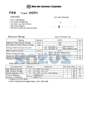 31DF4 datasheet - Ultra - Fast Recovery Diode