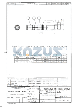 CONT-JL05-08S-C1 datasheet - SPRING SOCKET CONTACT