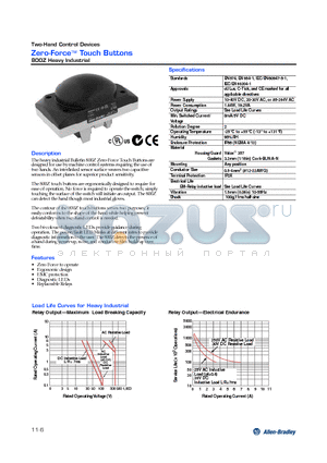 800P-B1 datasheet - Zero-Force  Touch Buttons