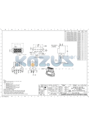 44769-0601 datasheet - MICRO-FIT (3.0) BMI VERT. RECEPTACLE ASSY 4 - 24 CIRCUIT