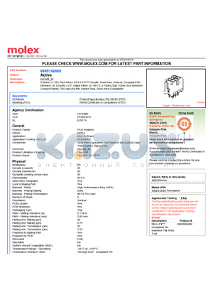 44914-2003 datasheet - 3.00mm (.118