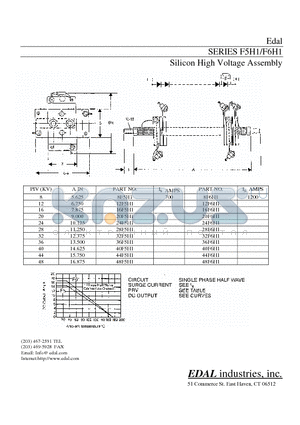 44F6H1 datasheet - Silicon High Voltage Assembly