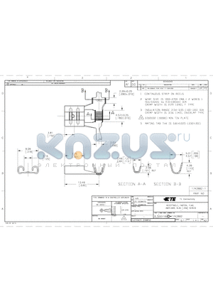 1742882-1 datasheet - RECEPTACLE, FASTON