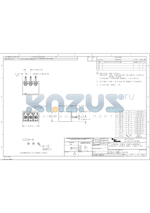 1776130-8 datasheet - TERMINAL BLOCK HEADER ASSEMBLY, STRAIGHT, CLOSED ENDS, 3.5mm PITCH