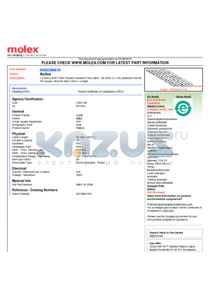 82-26-6816 datasheet - 1.27mm (.050