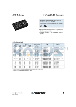 24IMS7-12-9C datasheet - 7 Watt DC-DC Converters