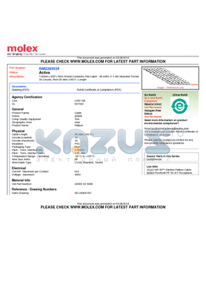 82-28-3034 datasheet - 1.00mm (.050