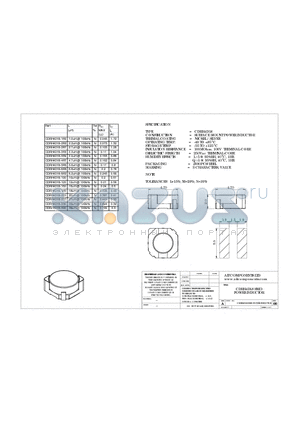 CDRH4D18-5R6 datasheet - CDRH4D18 SMD POWER INDUCTOR