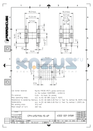 CPH-U15-1S-4P datasheet - CPH-U15-1S-4P