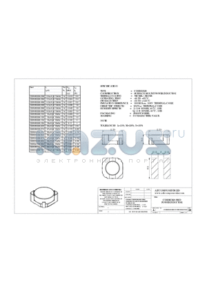 CDRH5D28-120 datasheet - CDRH6D28 SMD POWER INDUCTOR