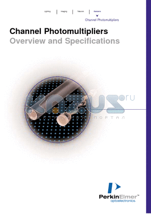 C1922P datasheet - Channel Photomultipliers
