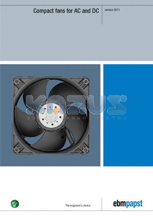ACMAXX datasheet - Compact fans for AC and DC