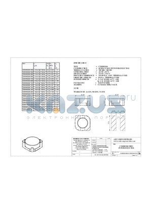 CDRH6D28-180 datasheet - CDRH6D28 SMD POWER INDUCTOR