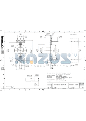 CPV-P13-1S-6PD-Z datasheet - CPV-P22/13-1S-6PD-Z