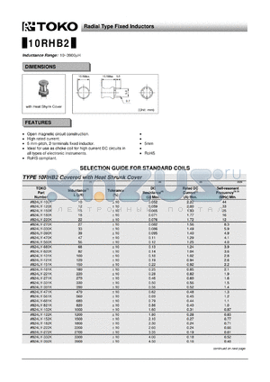 824LY-331K datasheet - Radial Type Fixed Inductors