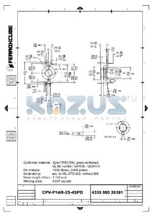 CPV-P8-2S-4SPD-Z datasheet - CPV-P14/8-2S-4SPD-Z