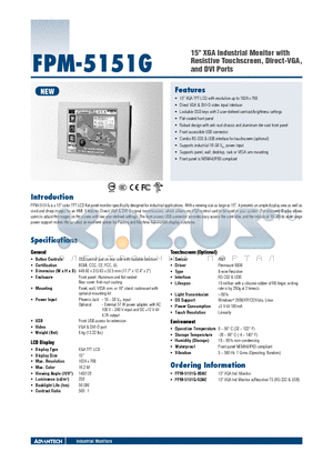 FPM-5151G-X0AE datasheet - 15