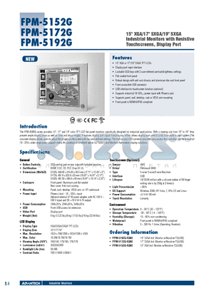 FPM-5192G datasheet - 15