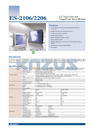 ES-2106R-VVAE datasheet - 6.5