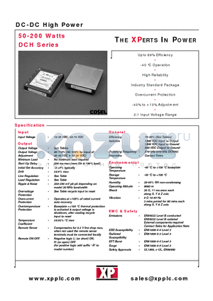 DCH20048S15 datasheet - DC-DC High Power