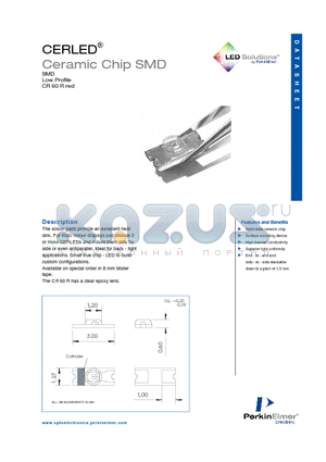 CR60R datasheet - CERLED - Ceramic Chip SMD