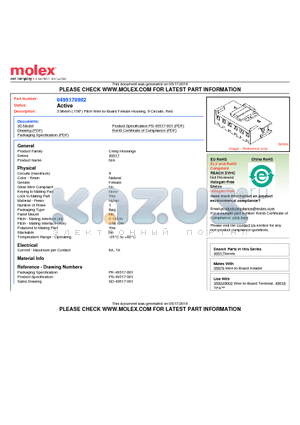 49517-0902 datasheet - 3.96mm (.156