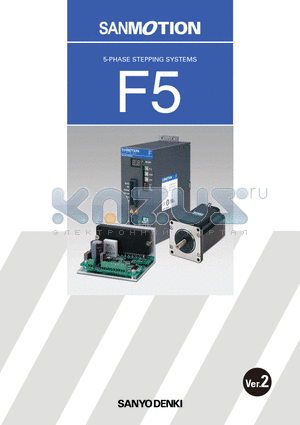 FSF351S-GX3.6 datasheet - 5-PHASE STEPPING SYSTEMS