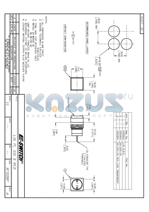 F040002 datasheet - L16 PL S10 B RED